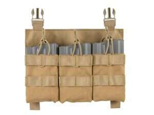 Buckle Up Triple SR25/AR-10/M14/SCAR-H Pouch Panel - CT