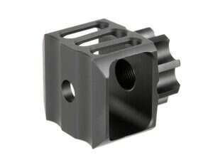 Dummy large single chamber AK muzzle brake - Black [5KU]