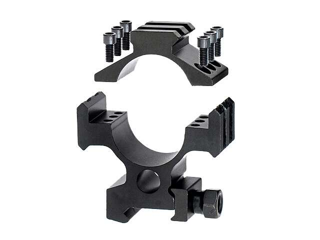 Tactical mount with upper and side rails