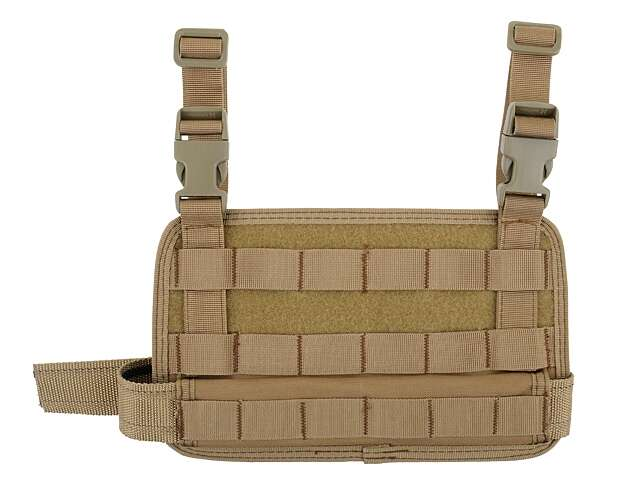 Modular Padded Drop Leg Panel - Coyote [8FIELDS]