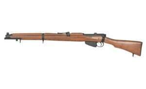 WWII SMLE No.1 MK III Bolt-Action Rifle Replica - Real Wood [Double Bell]