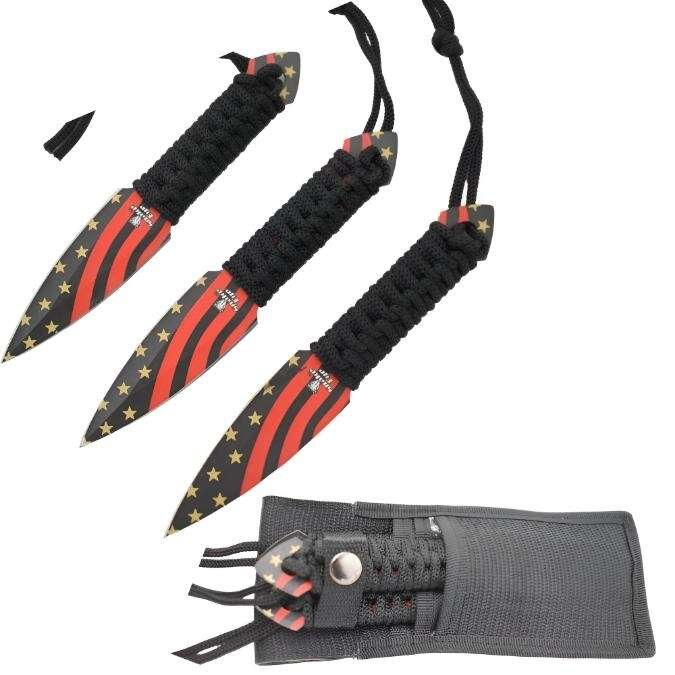 Snake Eye Tactical 3PC Throwing Knives Set SE-1971-S3