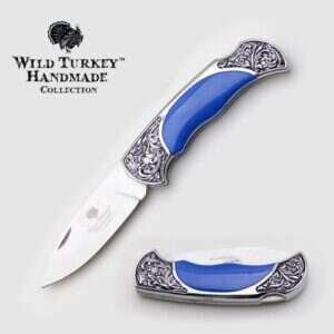 Wild Turkey Handmade - Manual Folding Knife - WT-1113BL