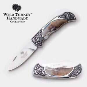 Wild Turkey Handmade - Manual Folding Knife - WT-1113BR3D