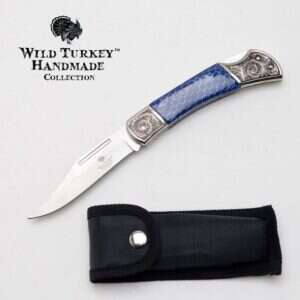 Wild Turkey Handmade - Manual Folding Knife - WT-1239LBL