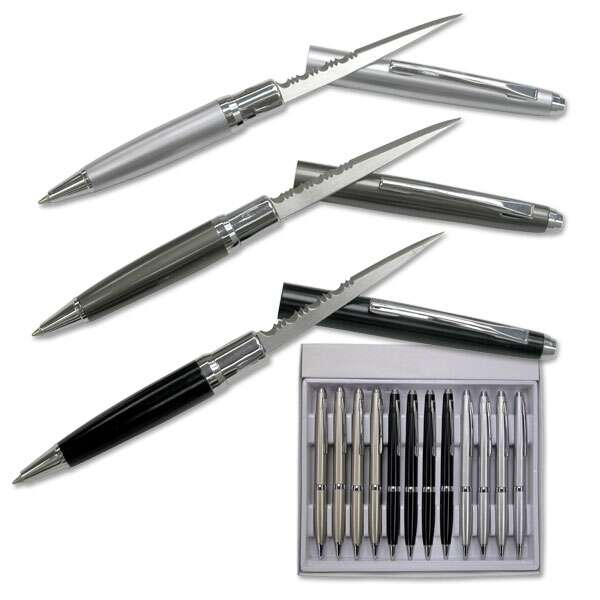 Snake Eye - Tactical Pen Letter Opener Knives 12 Pcs - SE-947