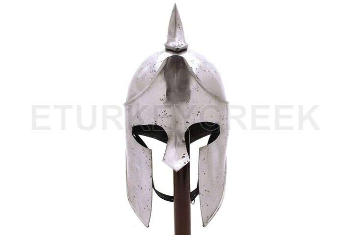 Medieval Warrior Brand 18G Steel Greek Spartan Helmet