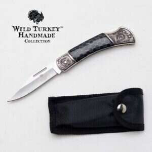 Wild Turkey Handmade - Manual Folding Knife - WT-1239MBK