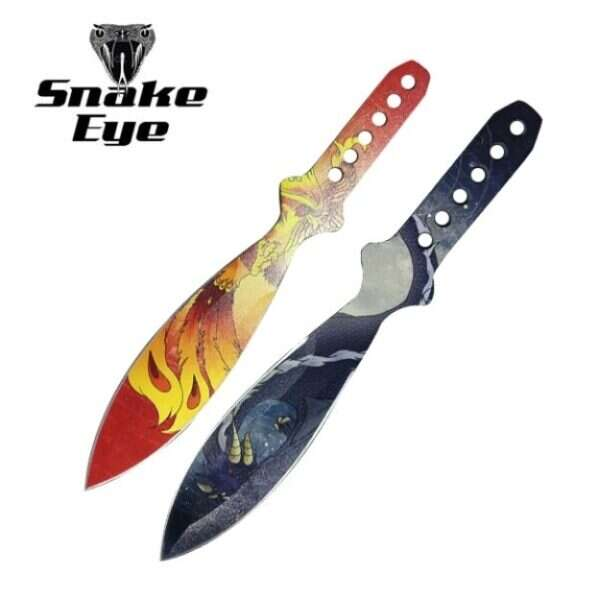 Snake Eye - Tactical Throwing Knives - Set of 2 - ST-0319-4