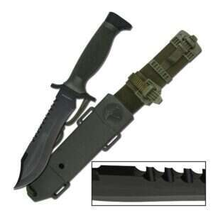 SURVIVOR HK-6001 SURVIVAL KNIFE 12" OVERALL