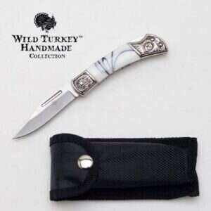Wild Turkey Handmade - Manual Folding Knife - WT-1239SBW