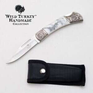 Wild Turkey Handmade - Manual Folding Knife - WT-1239LBW
