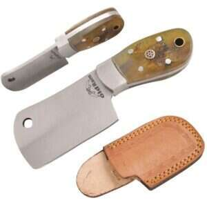 Old Ram - Handmade Ram Handle Mini Cleaver - OR-6062