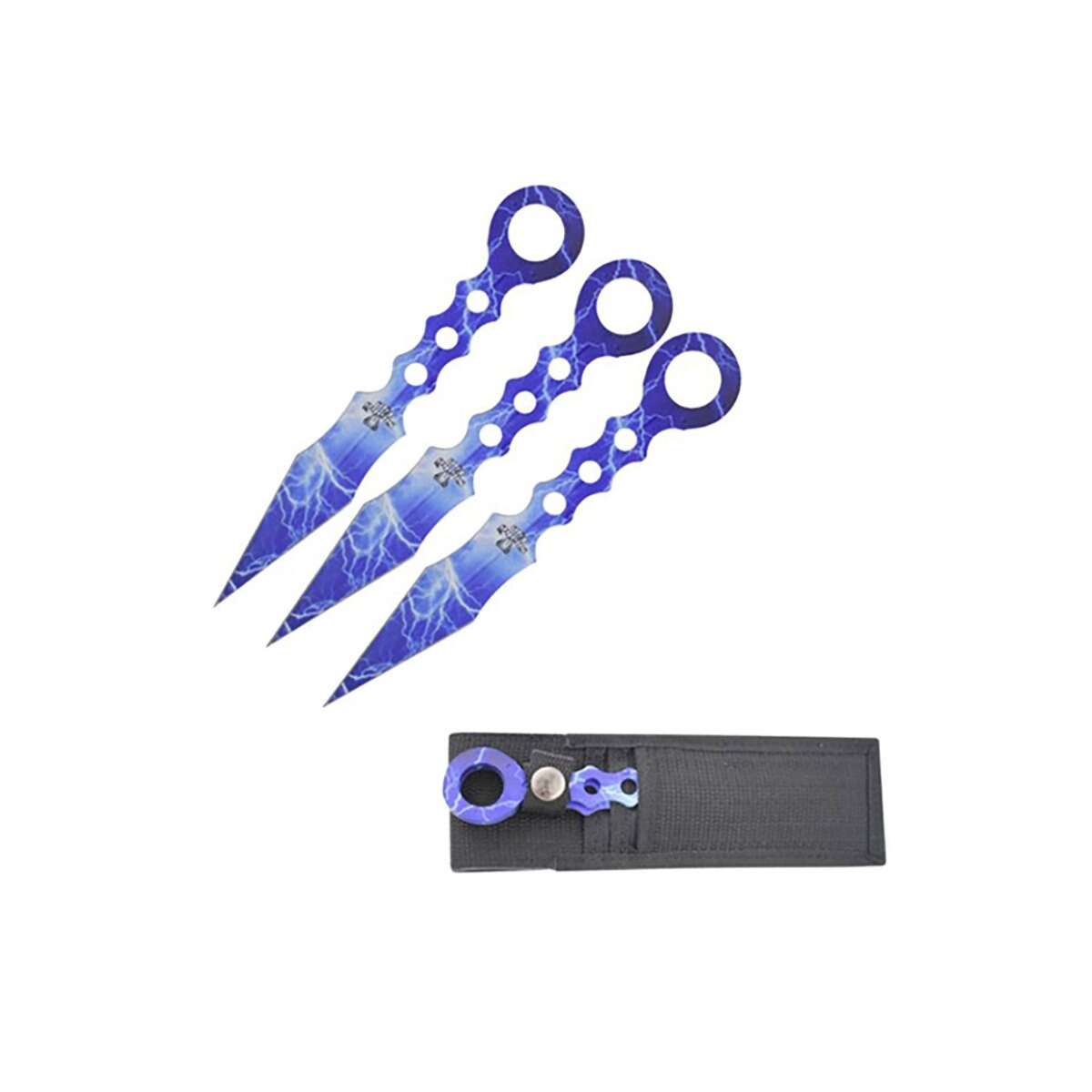 Snake Eye - Throwing Knife Set - HGB35-S3-P7