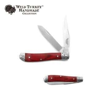 Wild Turkey - Handmade Gentlemen's Knife 2 Blade Folding Knife - WT-220DB