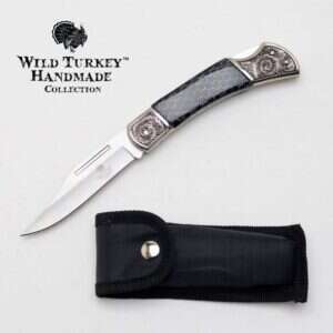 Wild Turkey Handmade - Manual Folding Knife - WT-1239LBK
