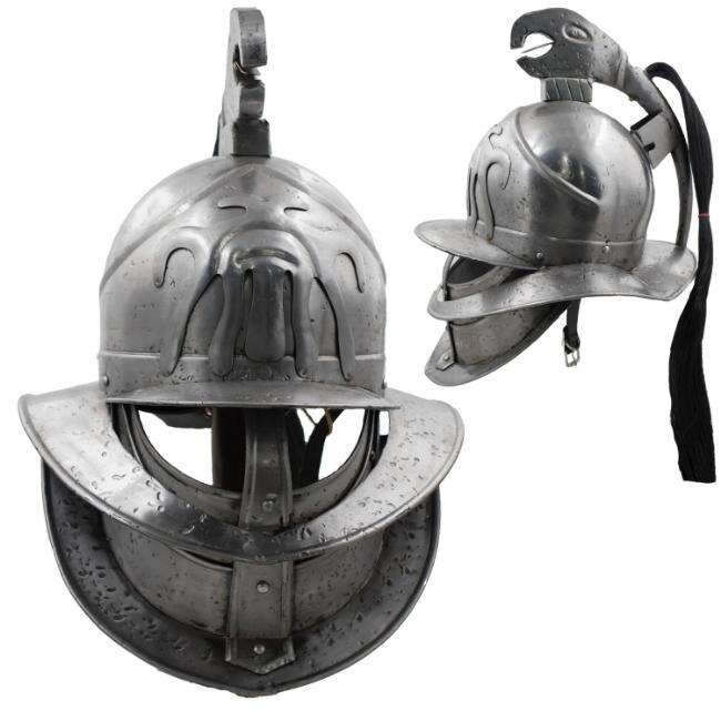 Medieval Warrior Spartacus Gladiator Helmet - 884504