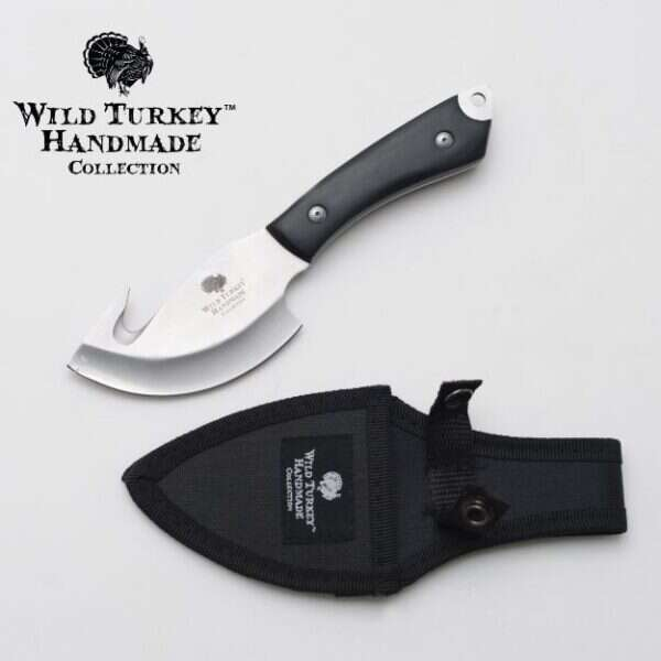 Wild Turkey Hand Made - Outdoor Tactical Heavy Duty Fix Blade Knife - HK-042BK