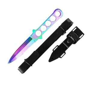Snake Eye - Diving Knfe with Adjustable Leg Strap - SE-1BDRB