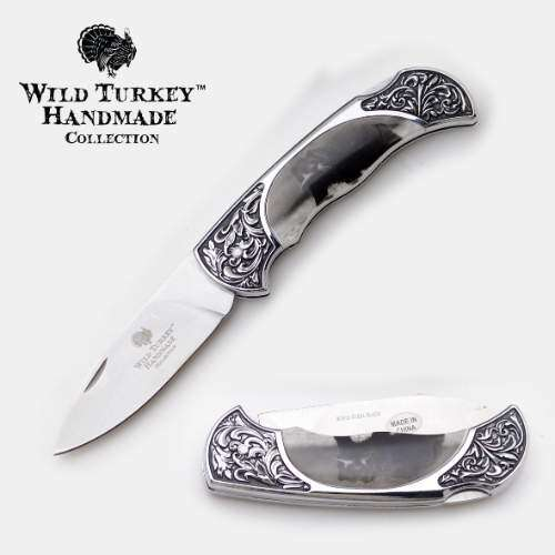 Wild Turkey Handmade - Manual Folding Knife - WT-1113BR