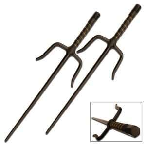 BladesUSA - Octagon Metal Sai - Set of 2 - 2311B