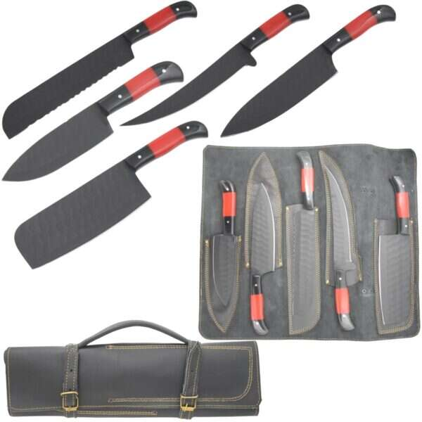 Elk Ridge - High Carbon Steel Kitchen Knife Set - ER-S001