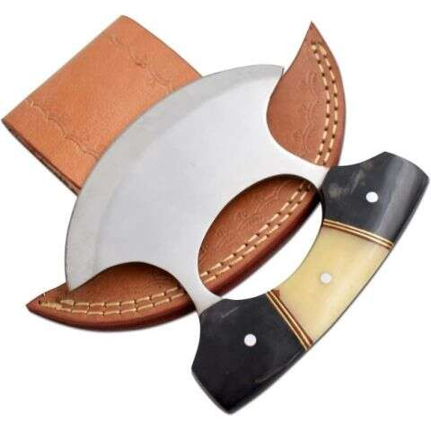 Wild Turkey - Handmade Alaskan Ulu knife Crescent - WT-5024HB