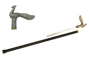 Snake Eye Tactical - Peacock Walking Cane - KT-3063