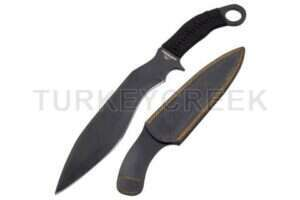 Old Ram - Handmade Full Tang Fully Functional Outdoor Survival Kukri Style Dagger - OR-1054