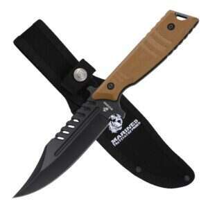 USMC - Marines Fixed Blade Knife - M-FIX3004TN