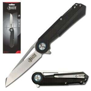 Elite Tactical - Folding Knife (Clamshell) - ET-FDR004BBLCS