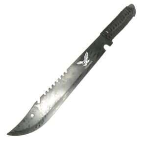 Enkel djungelkniv / röjkniv 49cm svart