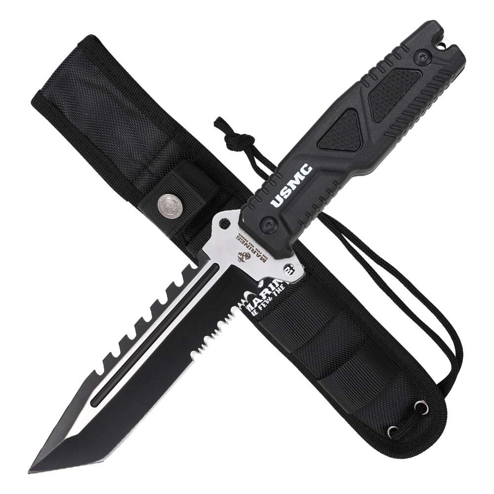 USMC - Marines Fixed Blade Knife - M-FIX3003BK