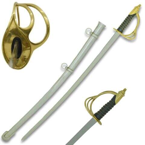 Medieval Warrior - US Cavalry Saber With Scabbard - IN-813