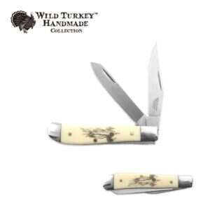 Wild Turkey - Handmade Gentlemen's Knife 2 Blade Folding Knife - WT-220DK