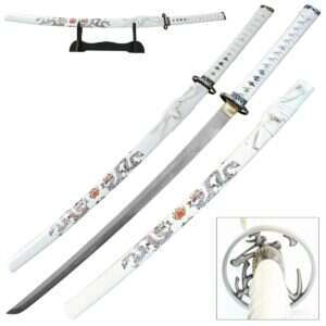Ten Ryu - Handmade Samurai Sword - TR-9010WH