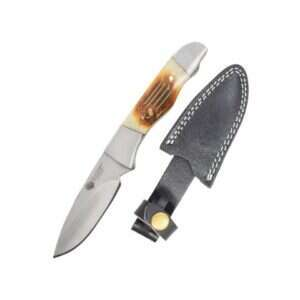 Wild Turkey Handmade - Full Tang Fix Blade Hunting Knife - WT-4BB
