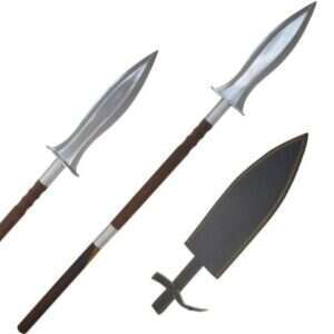 Medieval Warrior Handmade - Viking Spear With Sheath - OR-705