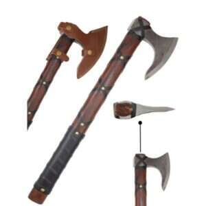 Old Ram -Handmade High Carbon Viking Throwing Axe - OR-714