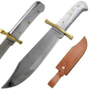 Old Ram - Handmade Classic Full Tang Bowie Hunting Knife - OR-4044