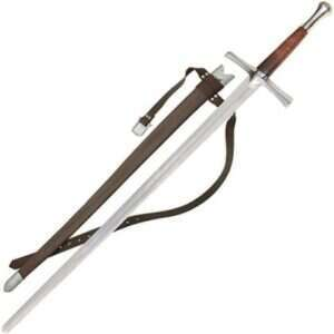 Medieval Warrior - Late Middle Ages Hand and A Half High Carbon Steel Sword - TC-5103