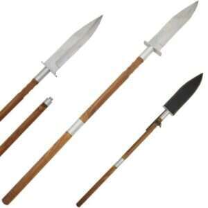 Medieval Warrior Handmade - Viking Spear With Sheath - OR-707