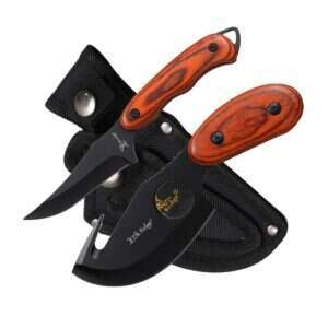 Elk Ridge - 2-PC Fixed Blade Hunting Knife Set - ER-300BN