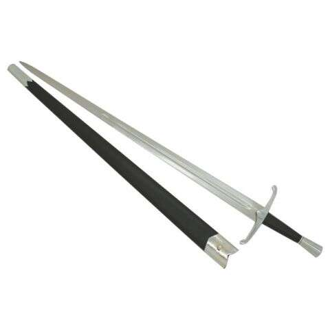 Medieval Warrior - 15th Century Hand-and-A-Half Full Tang Tempered Battle ReadySword - ICS-700