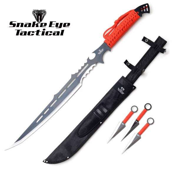 Snake Eye - Tactical Ninja Sword Set - HK-122RD