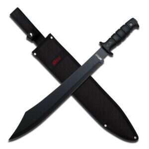 MTech USA - djungelkniv / röjkniv - Nylonslida - 20 tum - Svart - USA DESIGN - 3mm blad