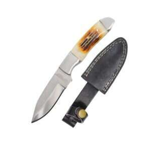 Wild Turkey Handmade - Full Tang Fix Blade Hunting Knife - WT-3BB