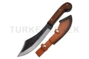 Old Ram - Handmade Full Tang Carbon Steel Antique Short Scimitar - OR-6007