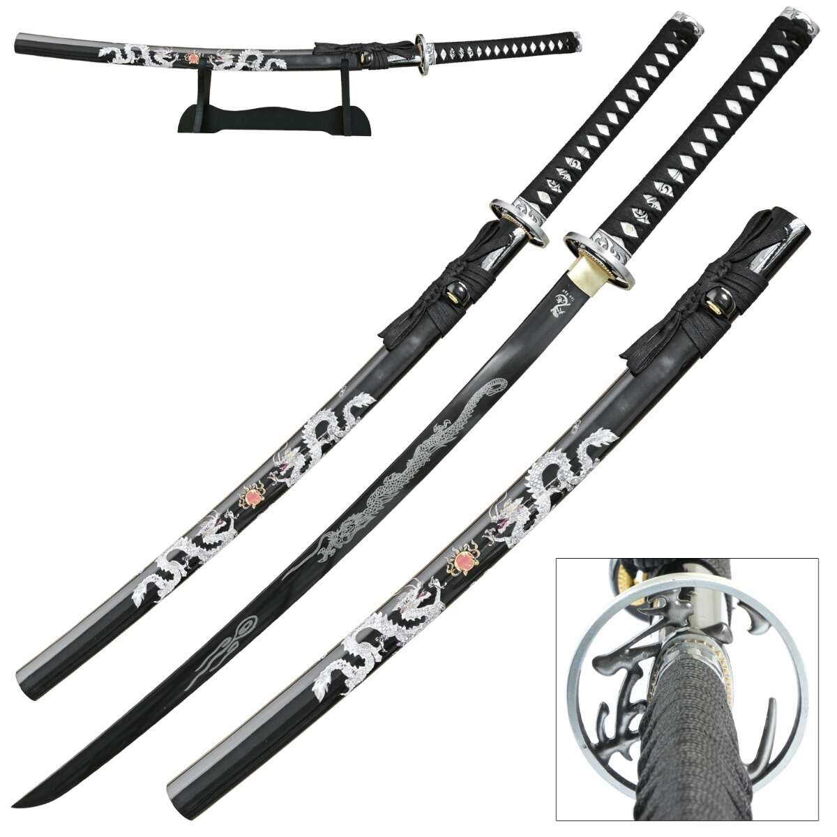 Ten Ryu - Handmade Samurai Sword - TR-9010BK