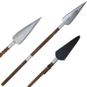 Medieval Warrior Handmade - Viking Spear With Sheath - OR-703